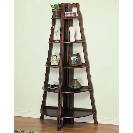 Large Corner Bookcase